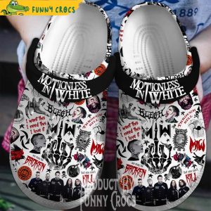 Members Of Motionless In White Crocs Shoes 2