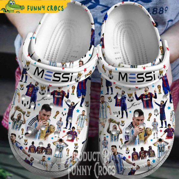 Messi 2022 World Cup Crocs Shoes