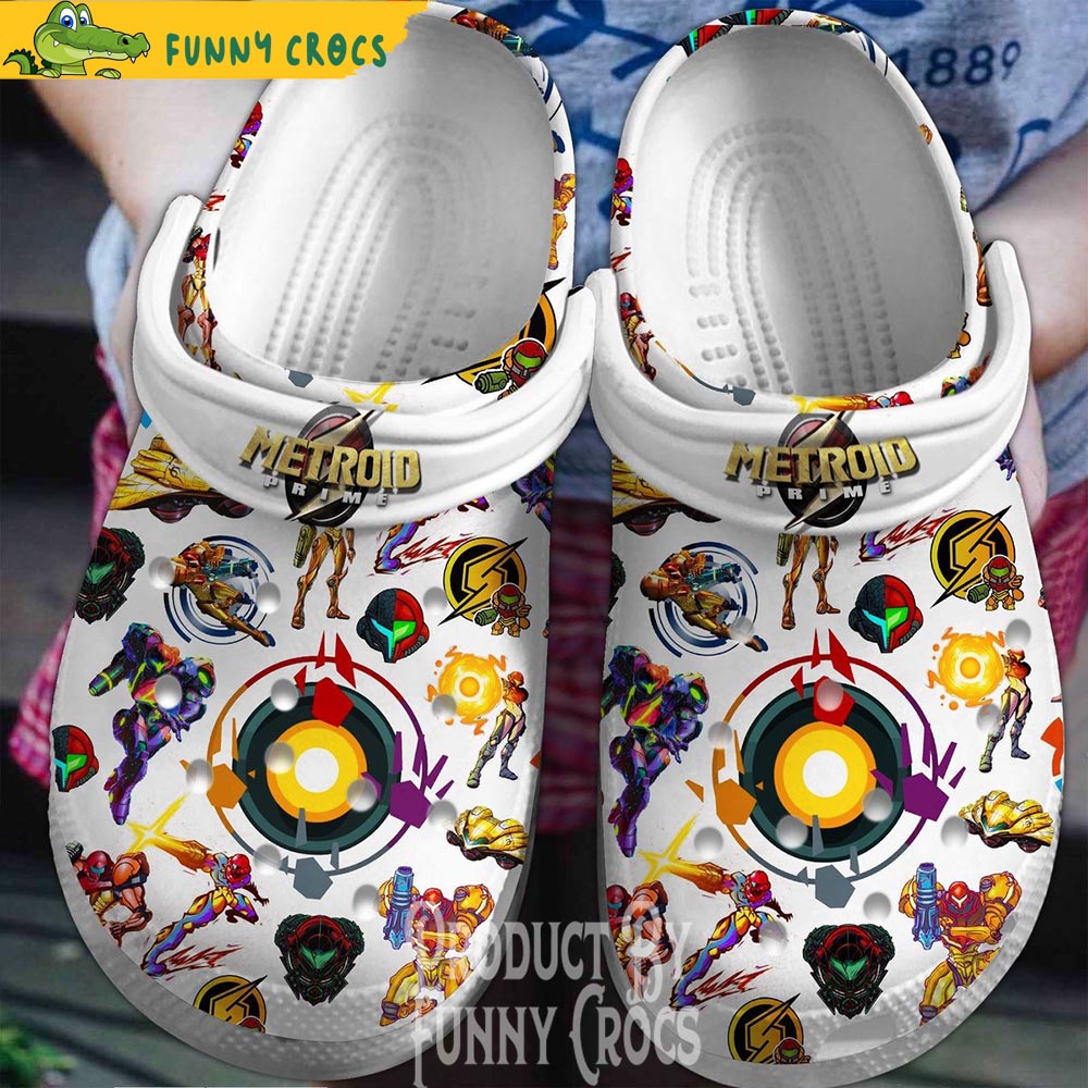 Metroid Prime Game Crocs Clogs