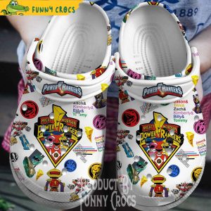 Mighty Morphin Power Rangers Crocs Shoes 1