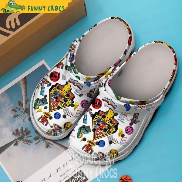 Mighty Morphin Power Rangers Crocs Shoes