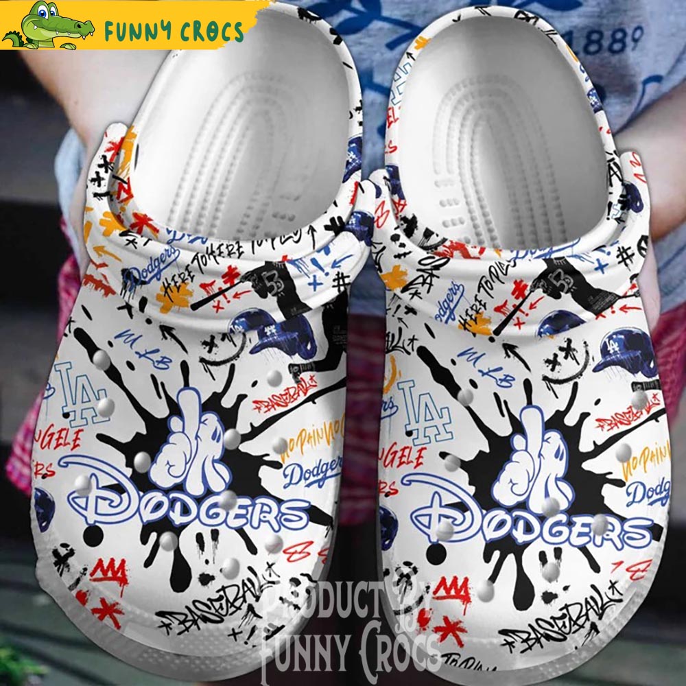 Mlb La Dodgers Crocs Clogs - Discover Comfort And Style Clog Shoes With ...
