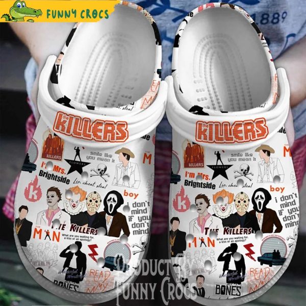 Mr Brightside The Killers Music Crocs Shoes