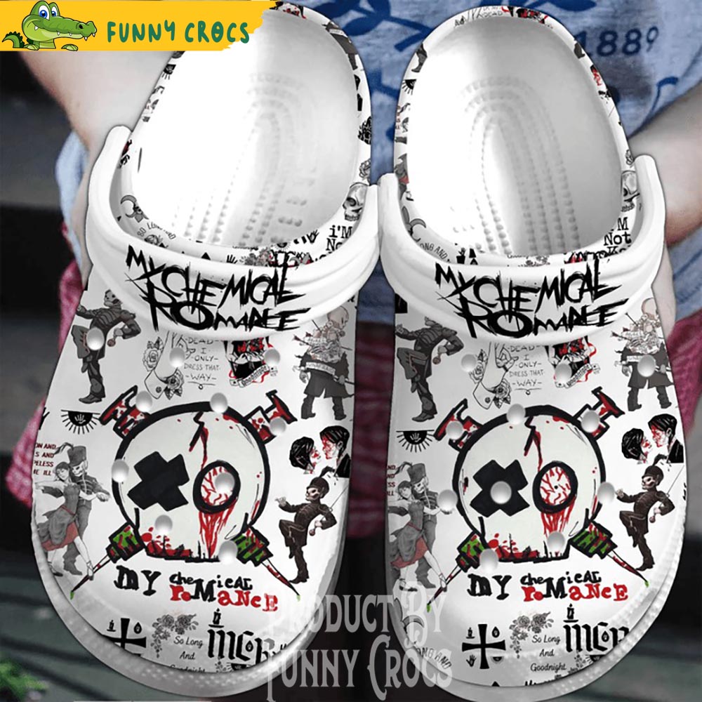 My Chemical Romance Crocs Shoes - Discover Comfort And Style Clog Shoes ...