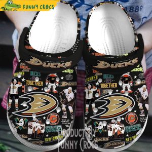 NHL Anaheim Ducks Crocs Shoes 1
