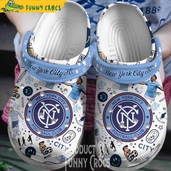 New York City FC Crocs Slippers