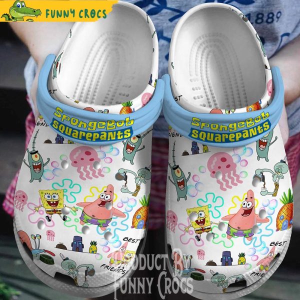 Best Friends Spongebob Squarepants Crocs Shoes - Discover Comfort And ...