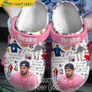 Nice For What Drake Crocs Shoes 1