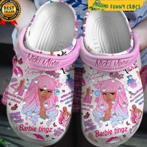 Nicki Minaj Barbie Tingz Crocs Shoes
