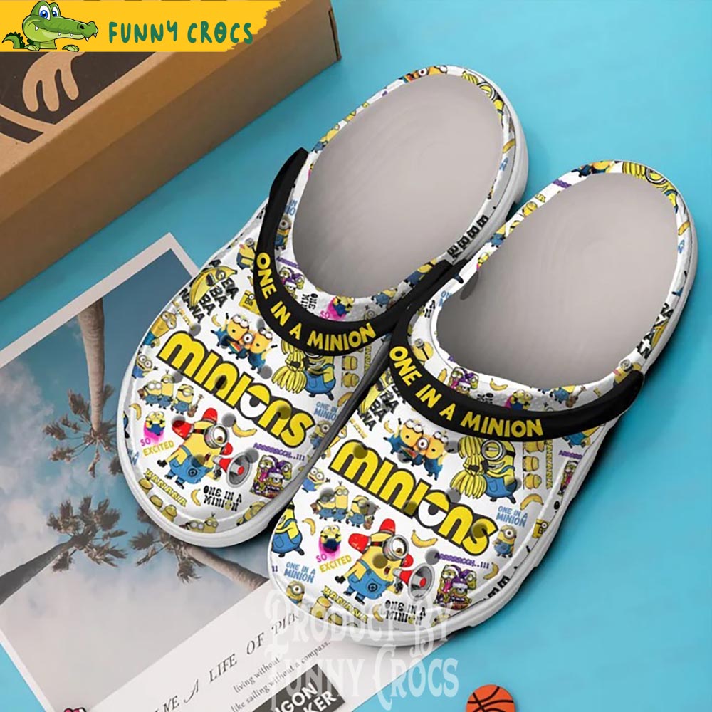 One In A Minion Banana Crocs Shoes - Discover Comfort And Style Clog ...