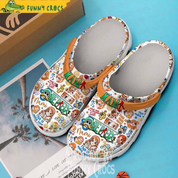 One Piece Nami Crocs Shoes - Discover Comfort And Style Clog Shoes With ...