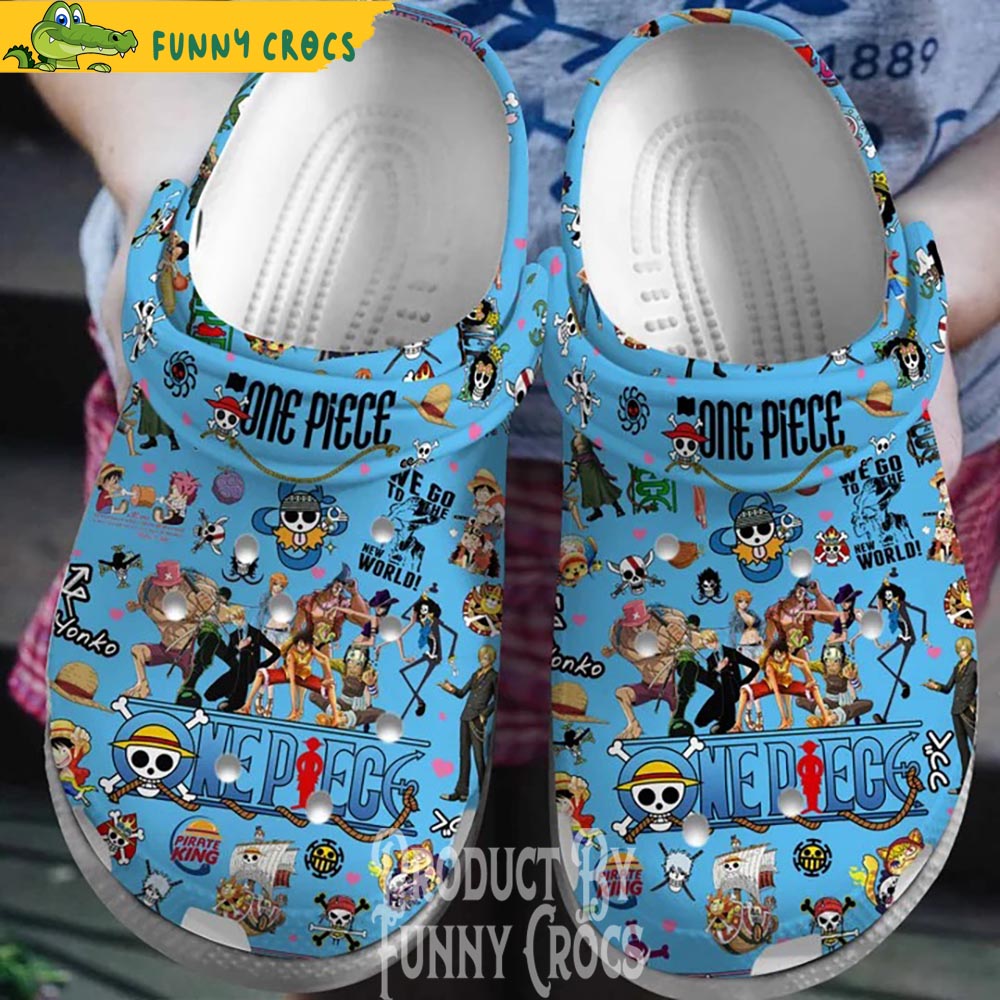 One Piece New World Crocs Shoes - Discover Comfort And Style Clog Shoes ...