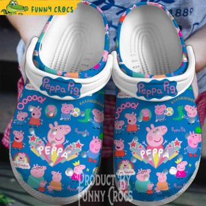 Peppa Pig Cartoon Crocs Shoes 1
