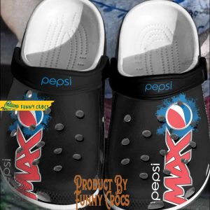 Pepsi Max Black Crocs Shoes