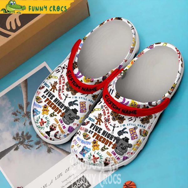 Personalized Five Nights At Freddys Film Crocs Clogs - Discover Comfort ...