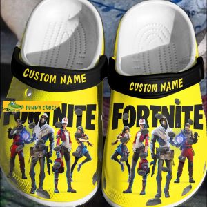 Personalized Fortnite Crocs Shoes