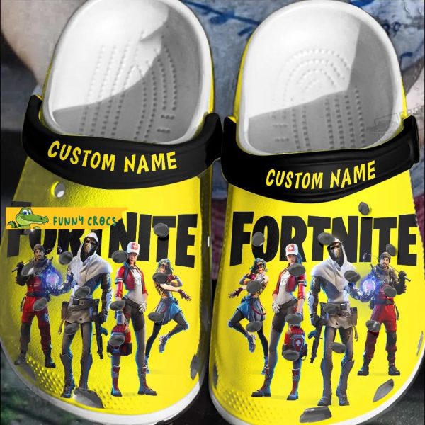 Personalized Fortnite Crocs Shoes
