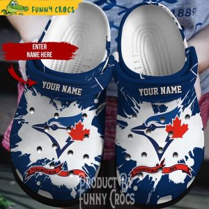 Personalized Toronto Blue Jays Crocs Shoes