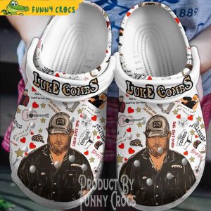 Pictures Of Luke Combs Crocs Shoes