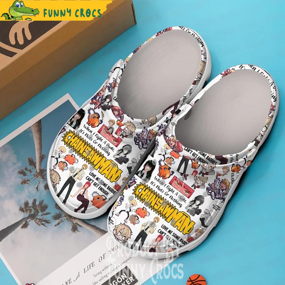 Power Chainsaw Man Anime Crocs - Discover Comfort And Style Clog Shoes ...