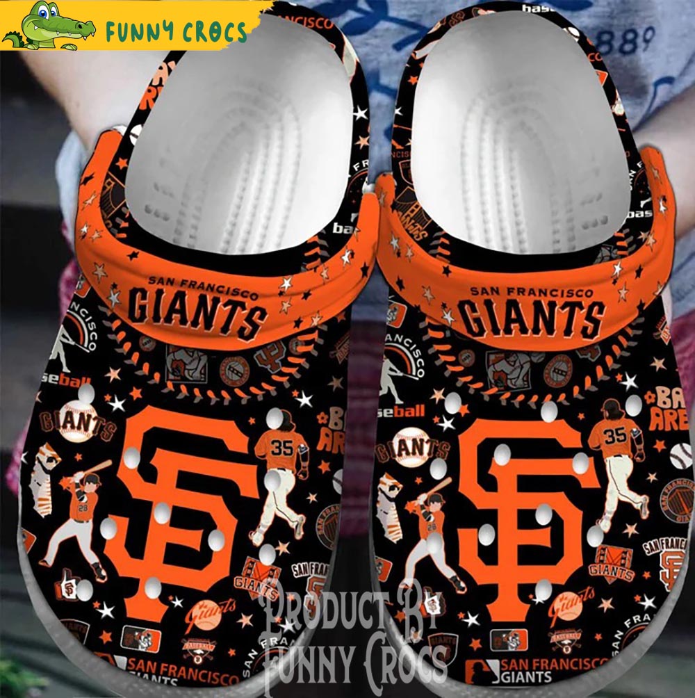 San Francisco Giants Players Baseball Crocs Shoes - Discover Comfort ...
