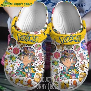 Satoshi Pokemon Limited Edition Crocs Shoes 1