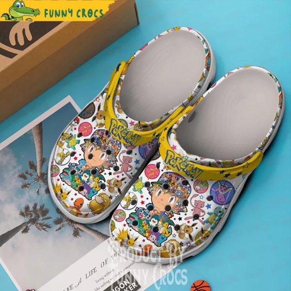 Satoshi Pokemon Limited Edition Crocs Shoes
