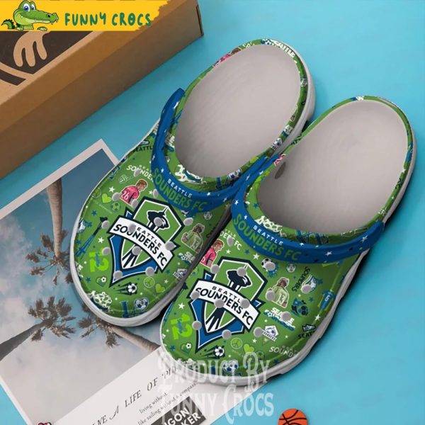 Seattle Sounders FC Green Crocs Shoes