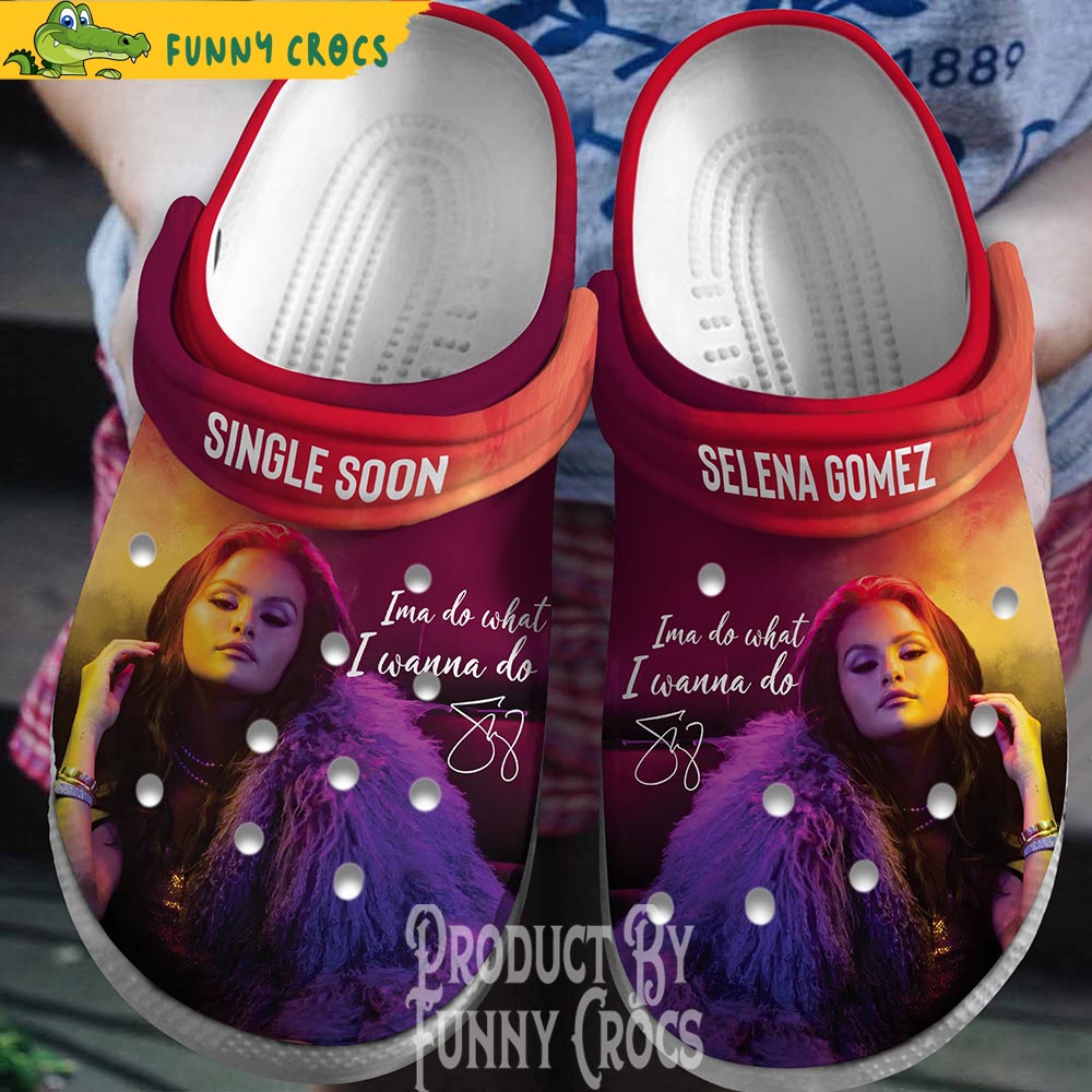 Selena Gomez Movies Music Crocs Shoes