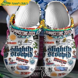 Slightly Stoopid Tour 2023 Crocs Shoes