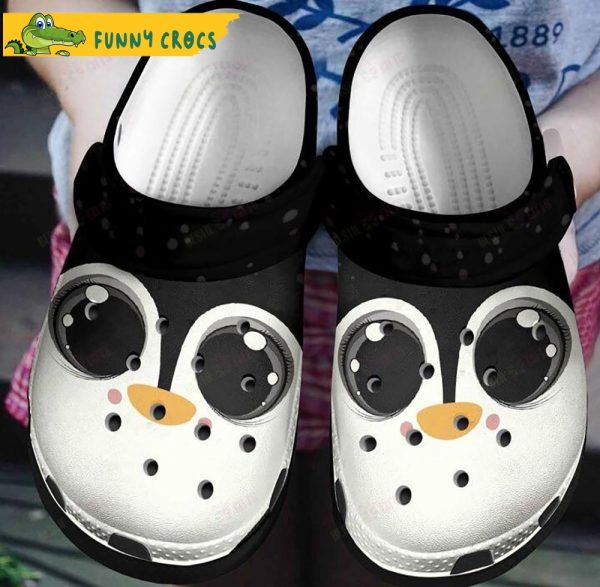 Smile Penguin Crocs Shoes