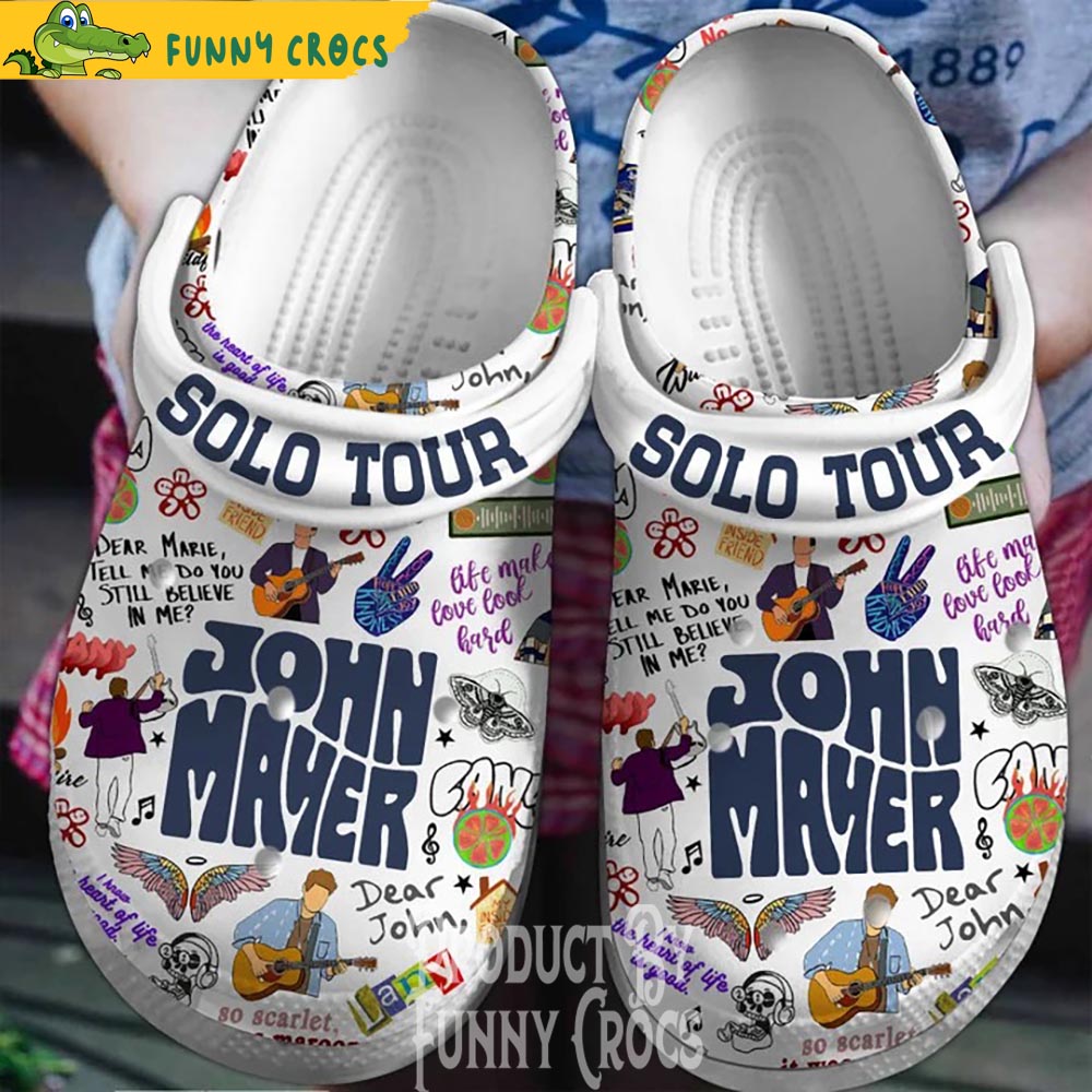 Solo Tour Jonh Mayer Crocs Shoes
