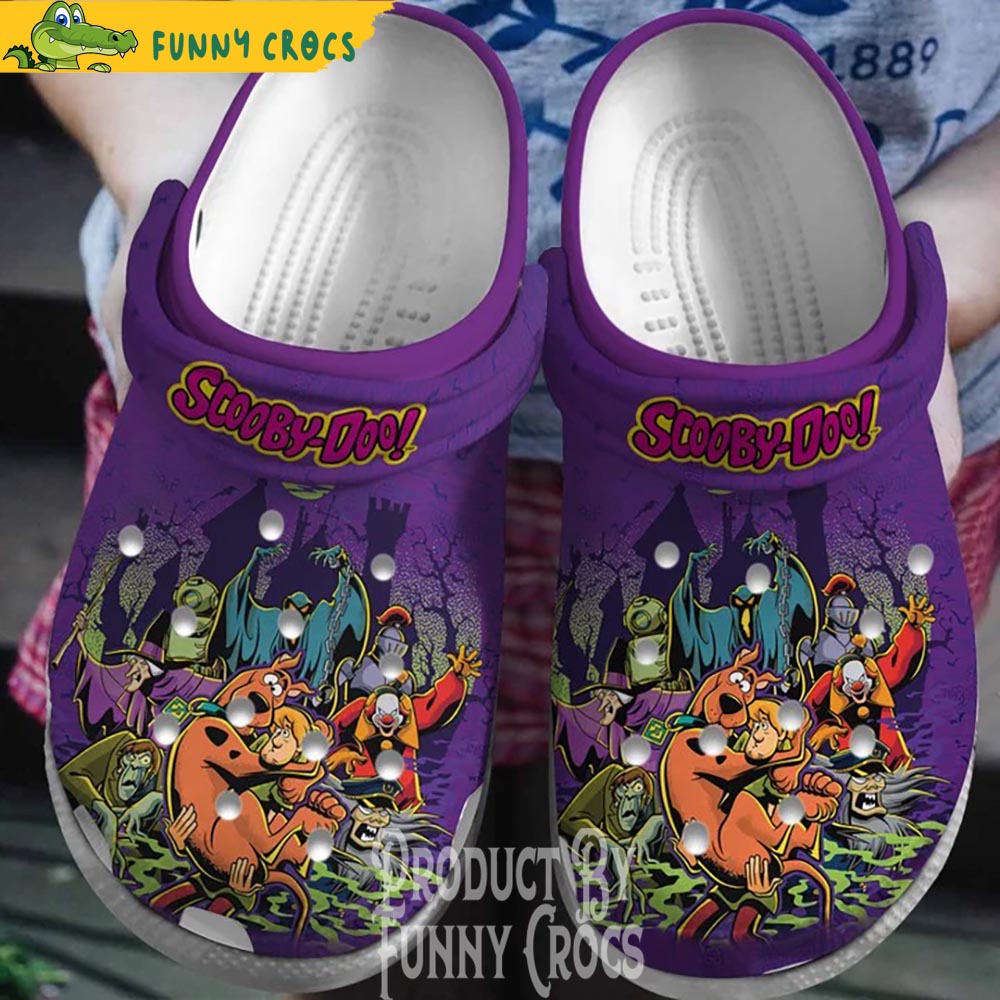 Sooby Doo Monsters Halloween Crocs