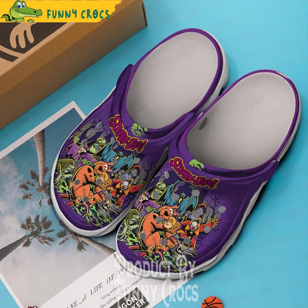 Sooby Doo Monsters Halloween Crocs - Discover Comfort And Style Clog ...