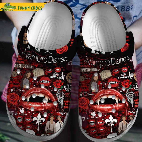 Stefan Salvatore The Vampire Diaries Crocs