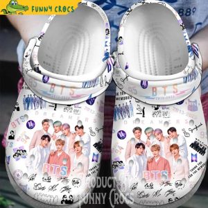 Thank You For The Memories BTS Crocs Shoes