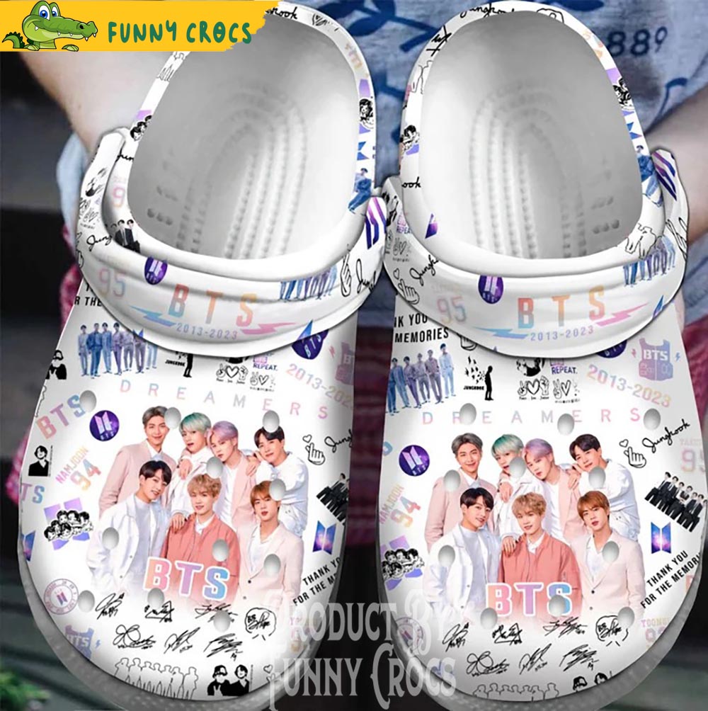 Bts best sale in crocs