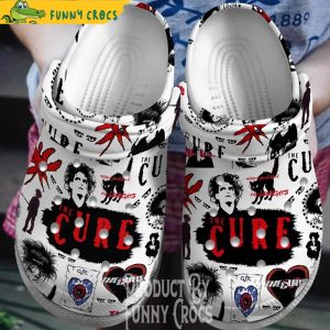 The Cure Songs Music Crocs Shoes 1