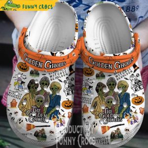 The Golden Ghouls Crocs Clogs 1