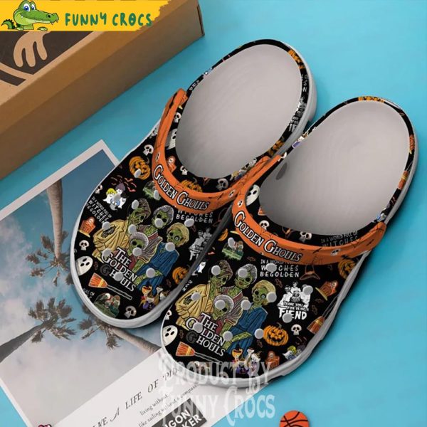 The Golden Ghouls Halloween Crocs