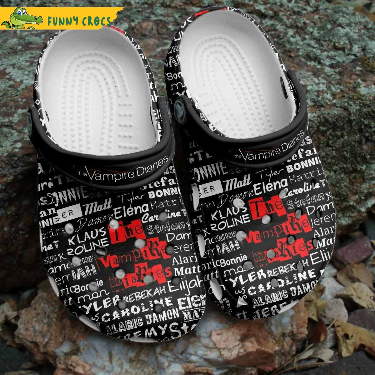 The Vampire Diaries Characters Crocs Shoes - Discover Comfort And Style ...