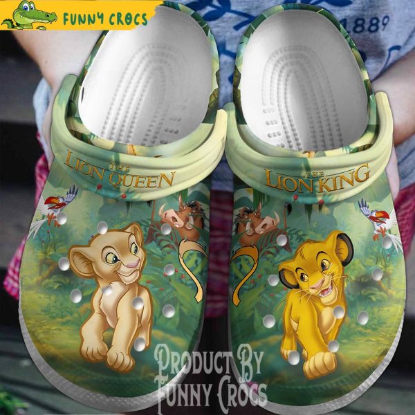 The Lion King Queen Disney Crocs Shoes