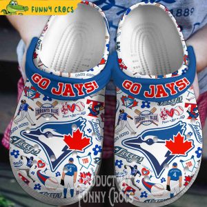 Toronto Blue Jays Crocs Shoes