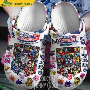 Transformers Animated Crocs Shoes 2