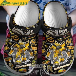 Transformers Prime Bumblebee Movie Crocs Shoes