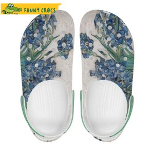 Van Gogh Flower Crocs Shoes 1
