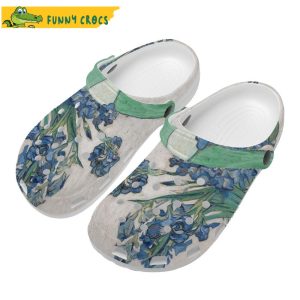 Van Gogh Flower Crocs Shoes