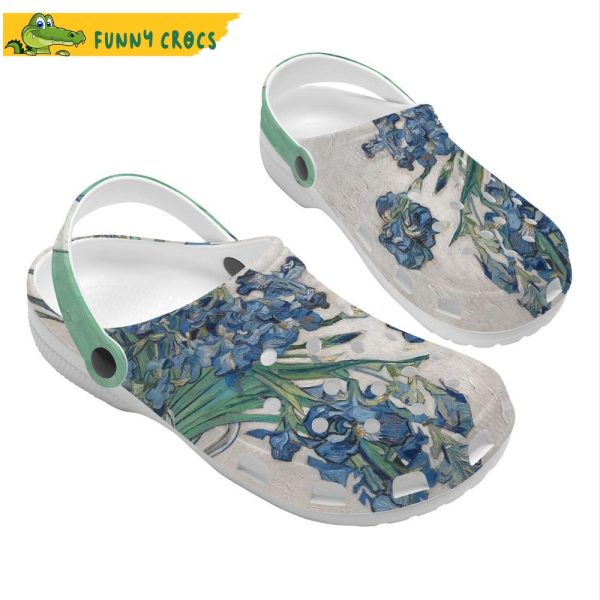Van Gogh Flower Crocs Shoes