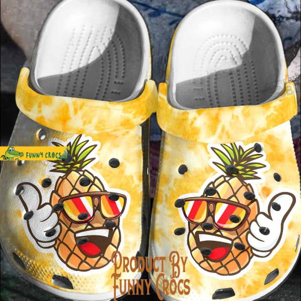 Vibrant Pineapple Crocs