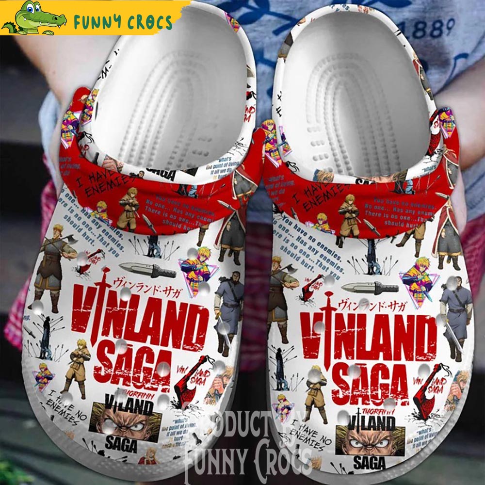 Vinland Saga Manga Anime Crocs - Discover Comfort And Style Clog Shoes ...